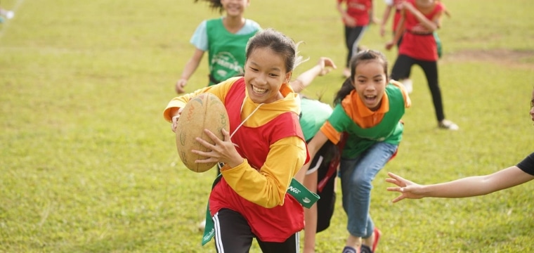 Coupe du monde de Rugby 2019 : un événement inoubliable pour les enfants  d'Asie !