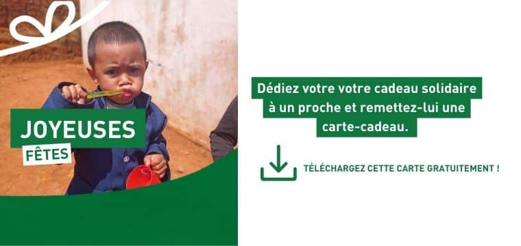 Un kit dentaire pour éviter les caries à Madagascar