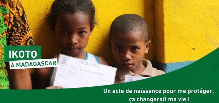 Un acte de naissance pour obtenir une identité au Madagascar