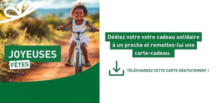 Un vélo pour poursuivre les études au collège à Madagascar