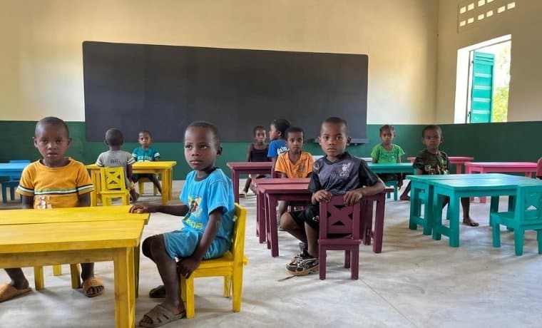 Un nouvel espoir pour les enfants : la construction d’un groupe scolaire à Ambalantsotry Bas à Madagascar